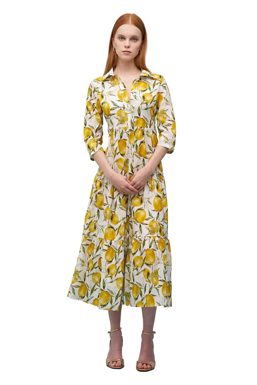 Astrid - Molly Woven Midi Dress