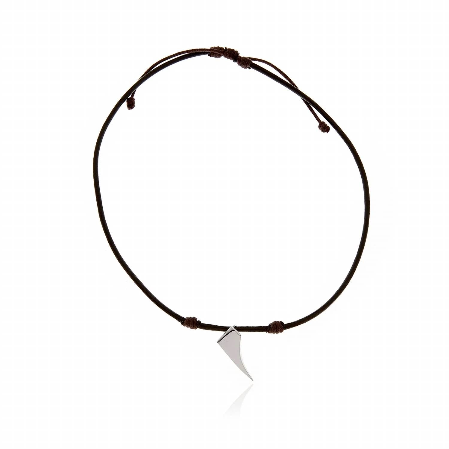 Georgina Jewelry - Men's Signature Leather Necklace