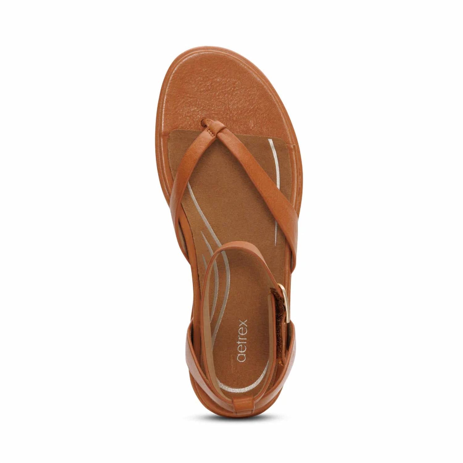 Aetrex - Women's Kendall Arch Support Thong Sandal
