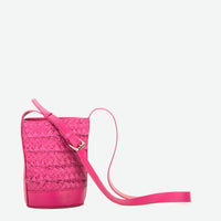 Per Lei New York - Women's Mini Emery Woven Bucket Bag