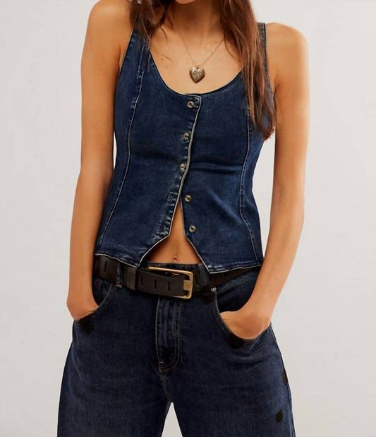 Free People - Kara Scoopneck Vest