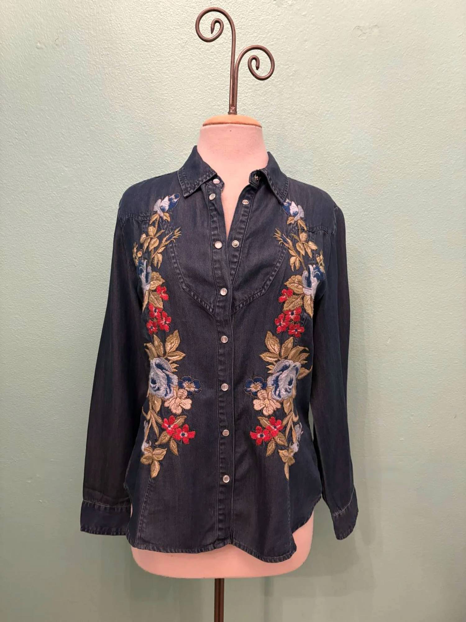 Johnny Was - Women's Hannah Western Seamed Shirt