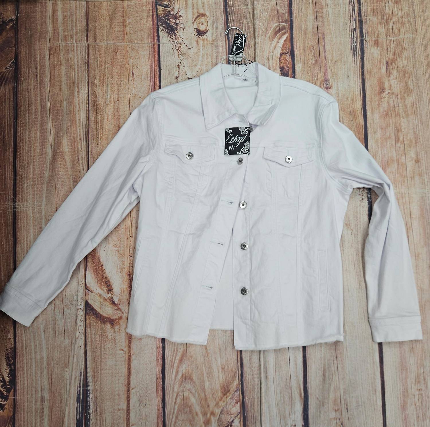 Ethyl - Women's Denim Jacket - Plus