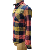 Junk Food - Men's Long Sleeve Plaid Shirt