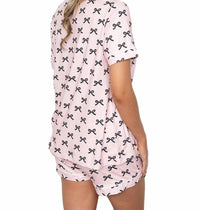 Katydid - Mini Coquette Bows Comfy Loungewear Set