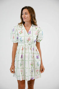Victoria Dunn - Paisley Mini Dress