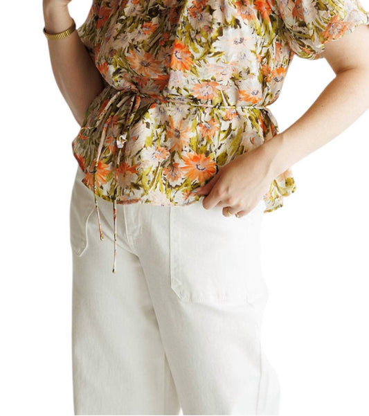 Lucy Paris - Sileya Flowy Top