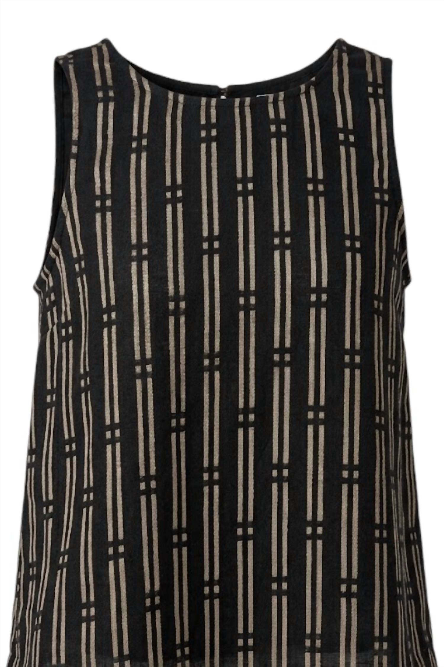 Fun 2 Fun - Women's Printed Tank with Back Details