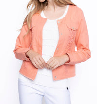 Picadilly - Sally Lace Trim Jacket