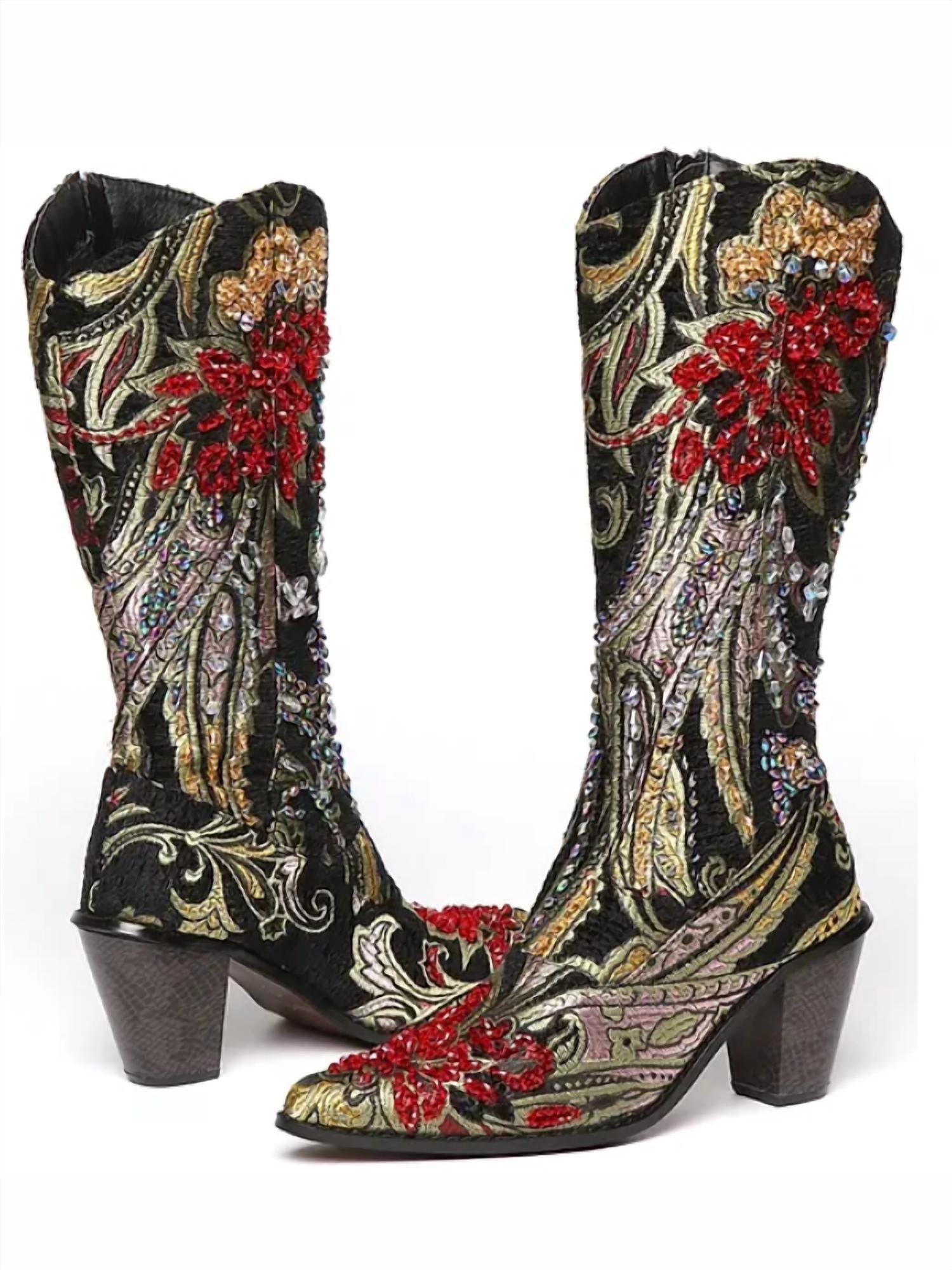 Helen'S Heart - Women's Crystal Boots