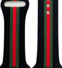 Time World - Unisex Striped Silicone Apple Watch Band -42mm