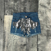 Bratti Mati - Infant Toddler Sequin Shorts