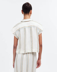 Madewell - Boxy Cap-sleeve Shirt