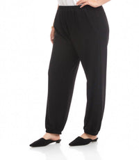 Karen Kane - Pull-on Jogger Sweatpants - Plus