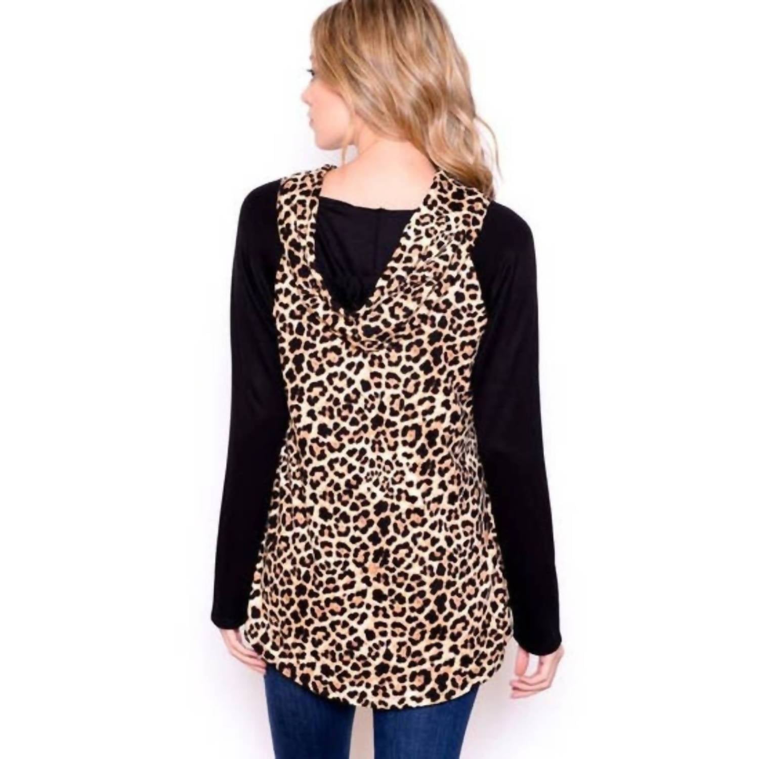 Chris & Carol - Soft Leopard Hoodie