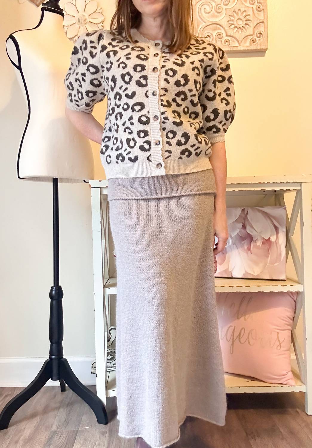 Mustard Seed - Maxi Sweater Skirt