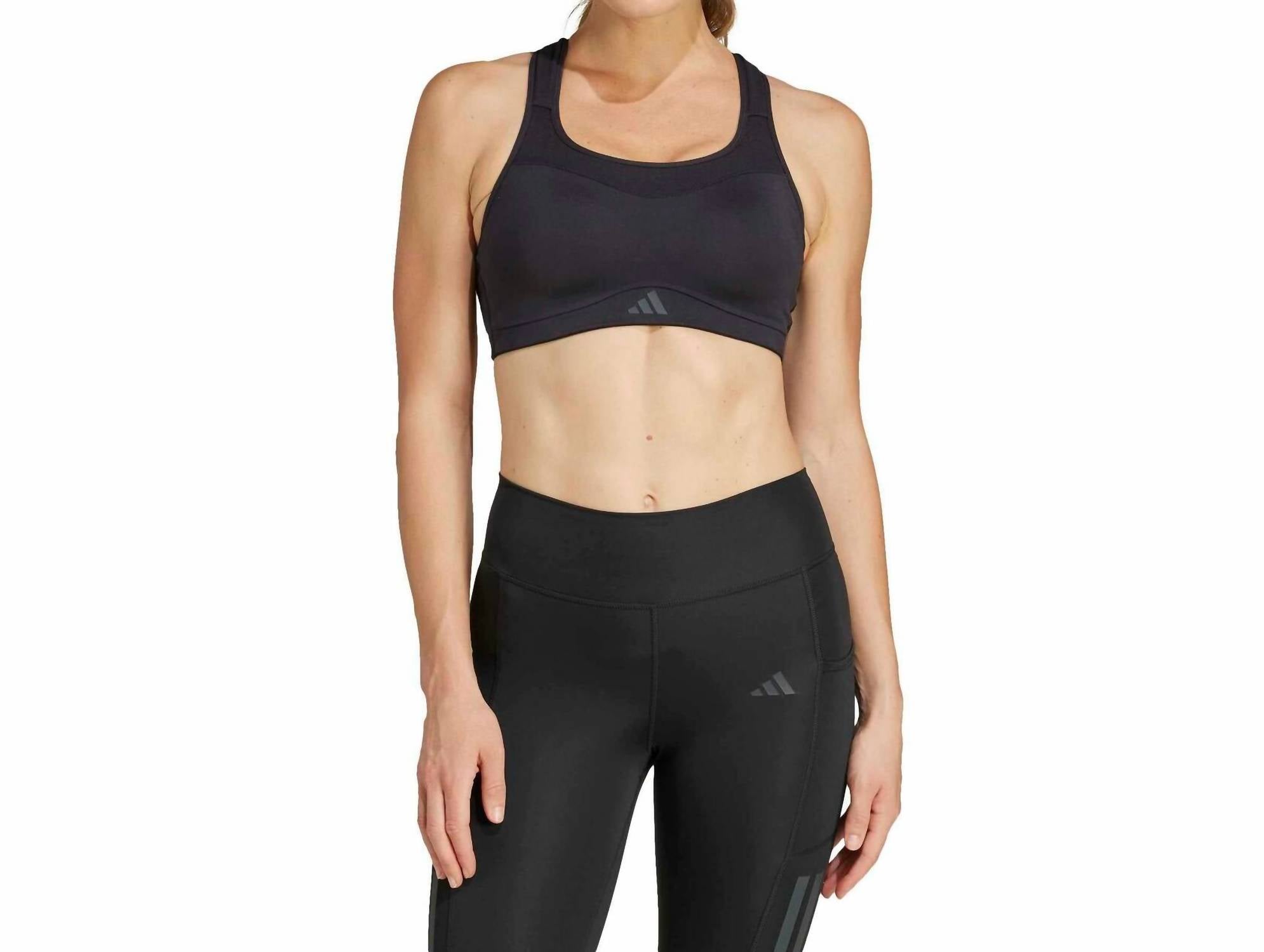 adidas Women's Impact High Support Training Bra in black - women's intimate