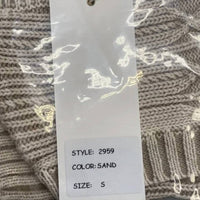 J. Society Women’s Cotton Sweater Vest in sand - women's jacket - view 7