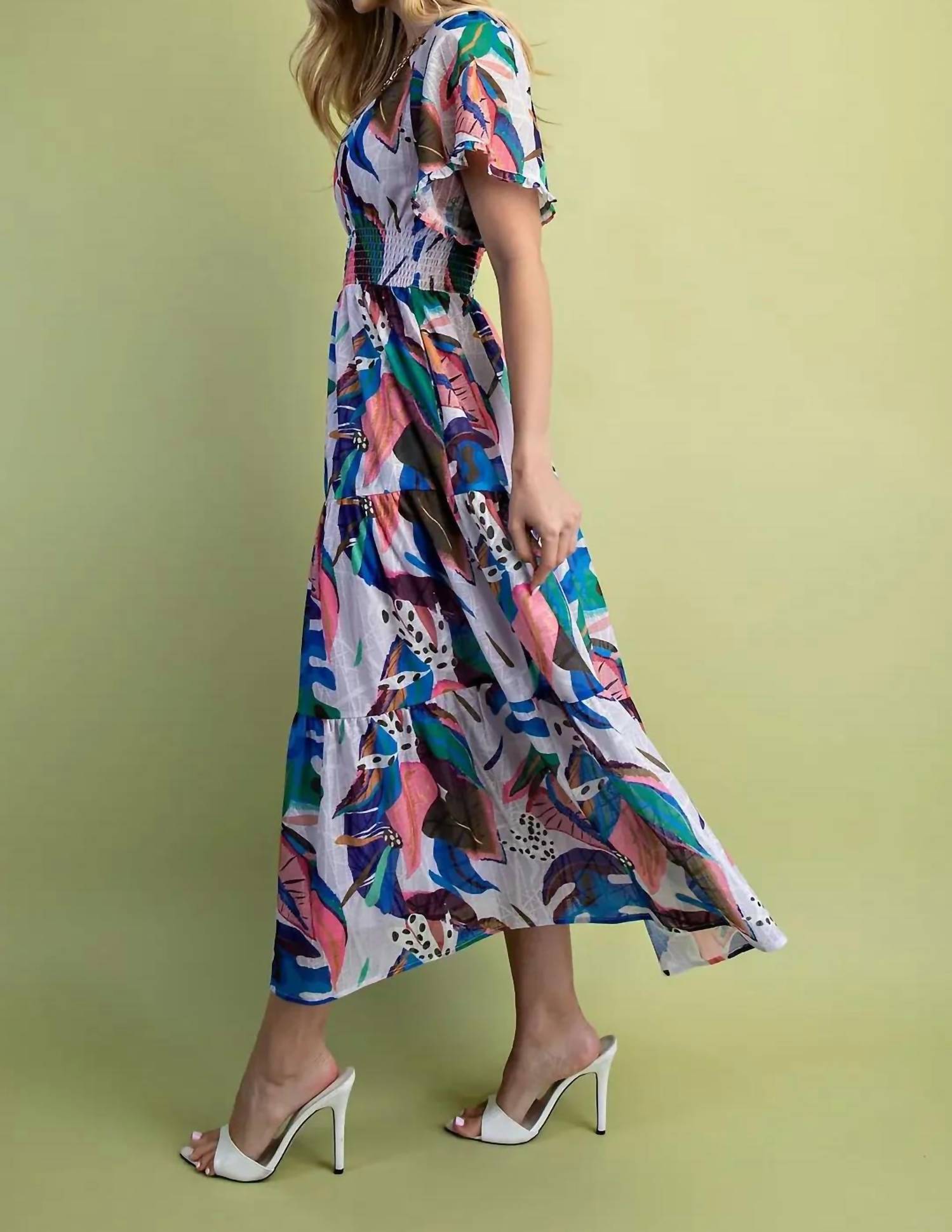 Gigio - Tropics Vacay Midi Dress