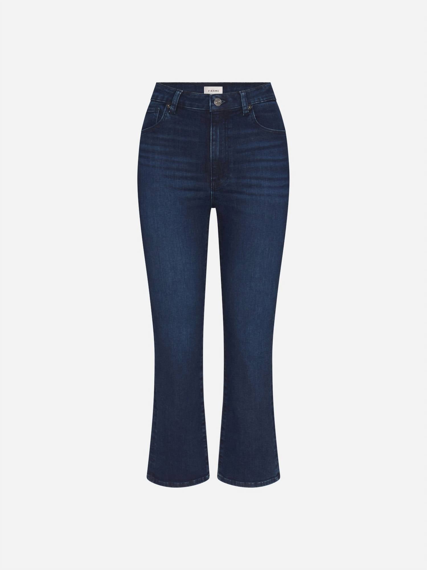 FRAME Reboot Crop Bootcut Jeans in trick - women's jeans - view 6