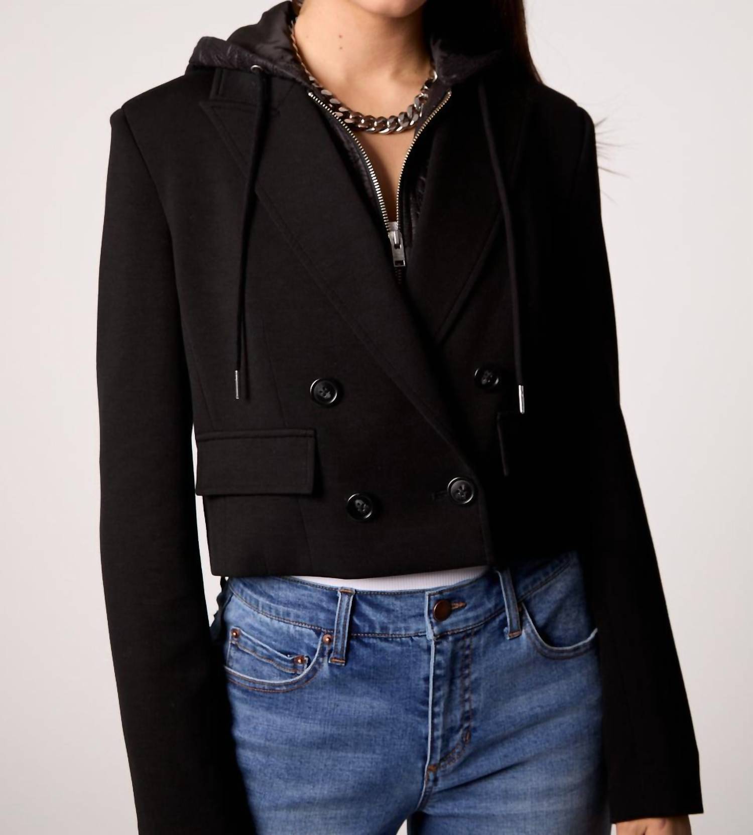 Blue Revival - Fireside Cropped Blazer