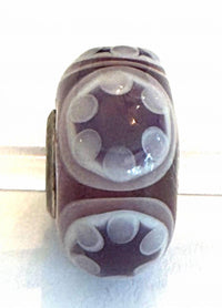 Trollbeads Women's Universal Charm Bead in unique purple lilac stars bead - women's item