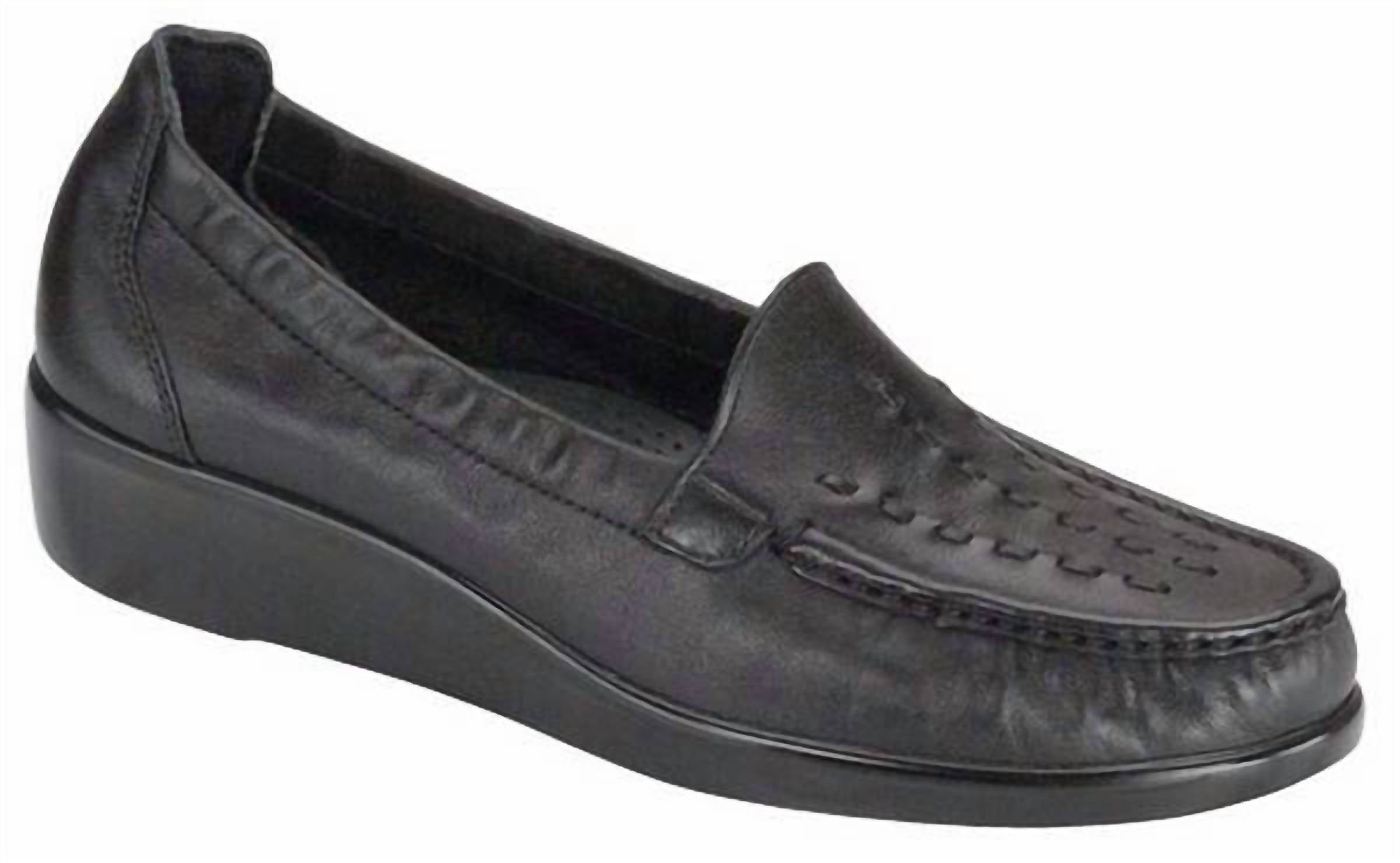Sas - Women's Weave Slip On Loafer - Wide