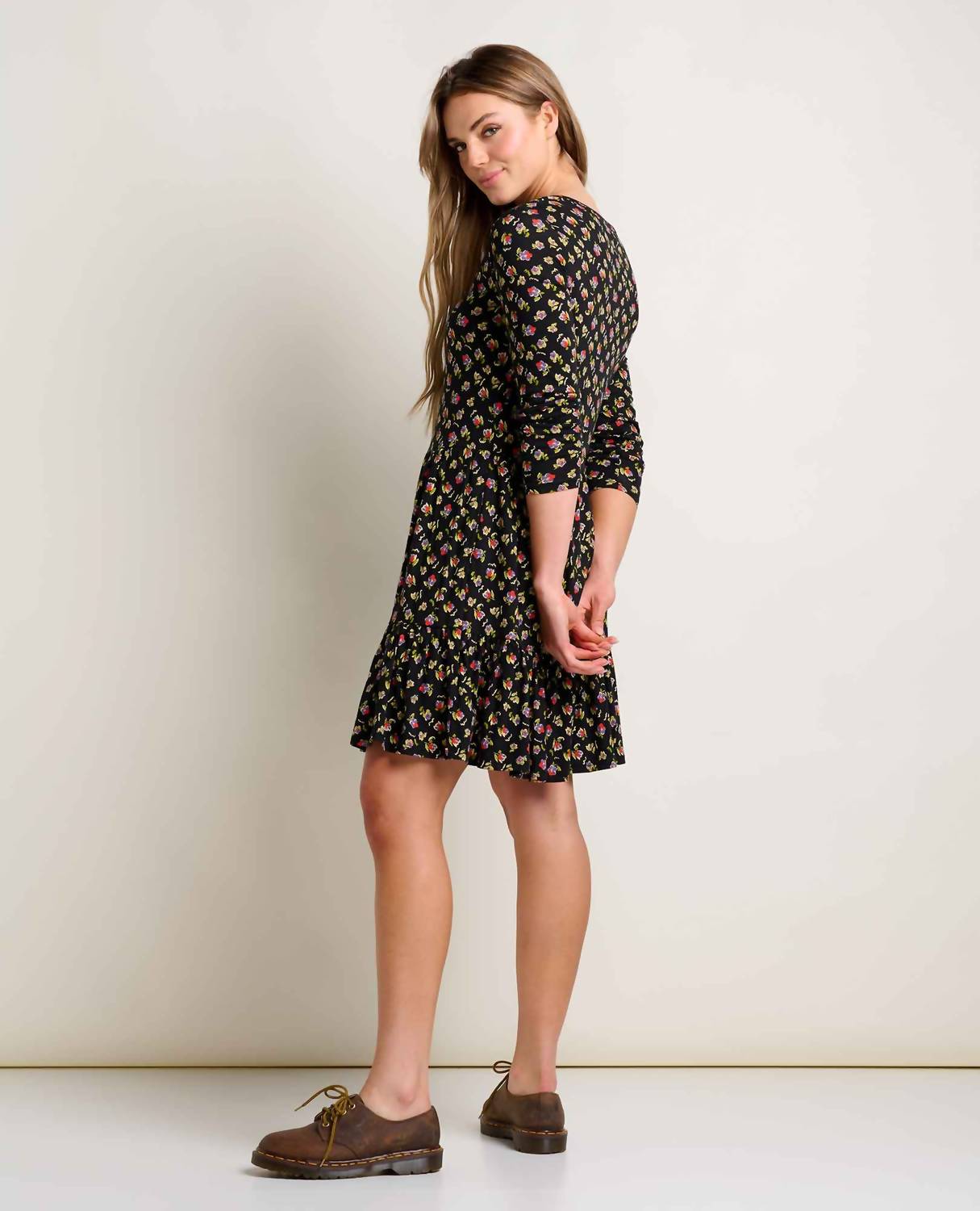 Toad&Co - Marley Tiered Long Sleeve Dress