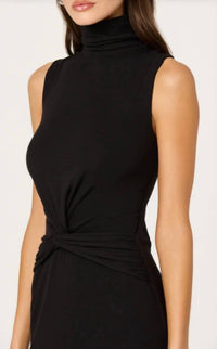 Astr - Riana Twist Front Midi Dress
