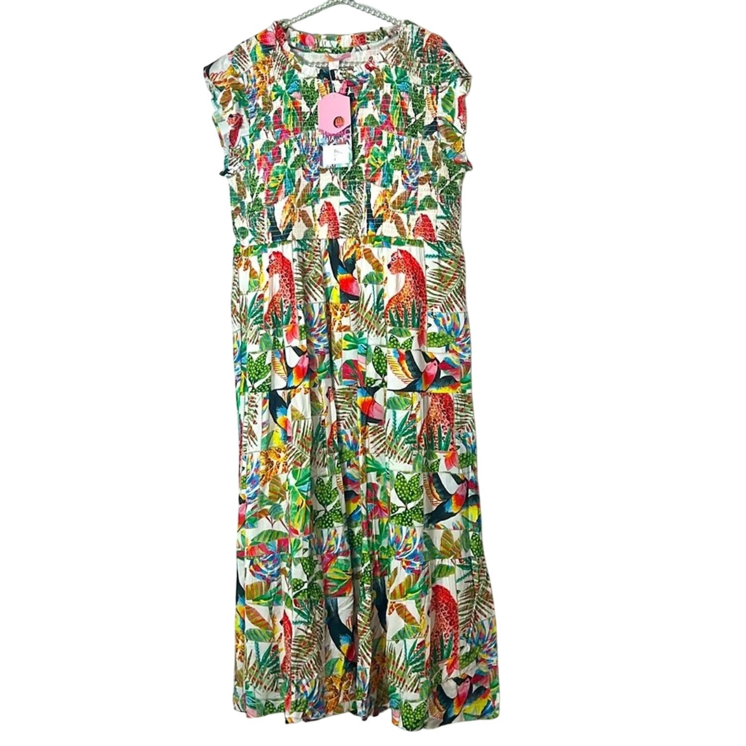 Briton Court - HELENA SMOCKED DRESS