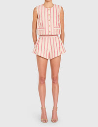 Amanda Uprichard - High-waisted Jeremiah Short