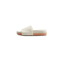 Beek - Women's Pelican Textile Leather Platform Sandals