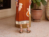Alemais - Soleil D'amour Silk Midi Dress