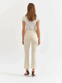 Daze - Shy Girl High Rise Crop Flare Jeans