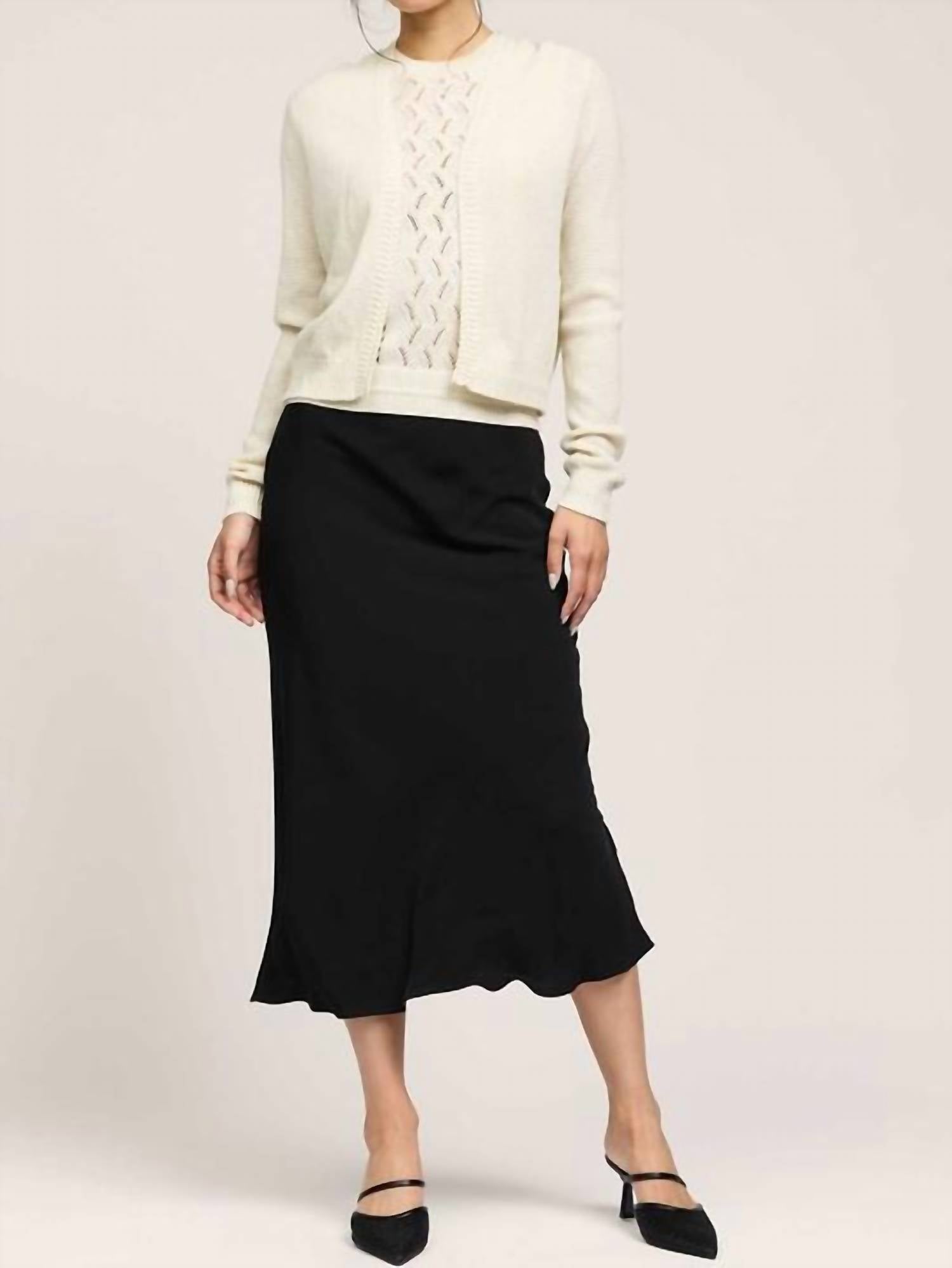 Current Air - Micro Sequined cardigan Set