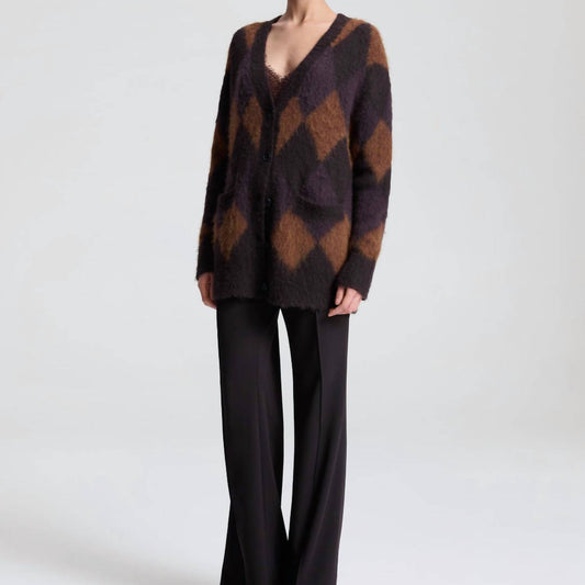 A.L.C. - Reid Argyle Cardigan