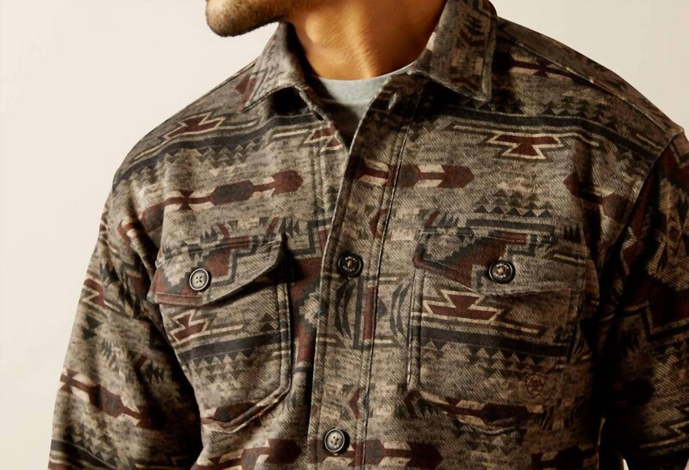 Ariat - Caldwell Button Printed Shirt Jacket