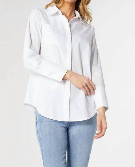 Coco + Carmen - Meredith Button-Up Boyfriend Shirt