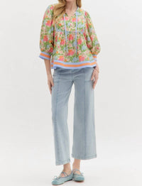 Entro - Aurora Floral Top