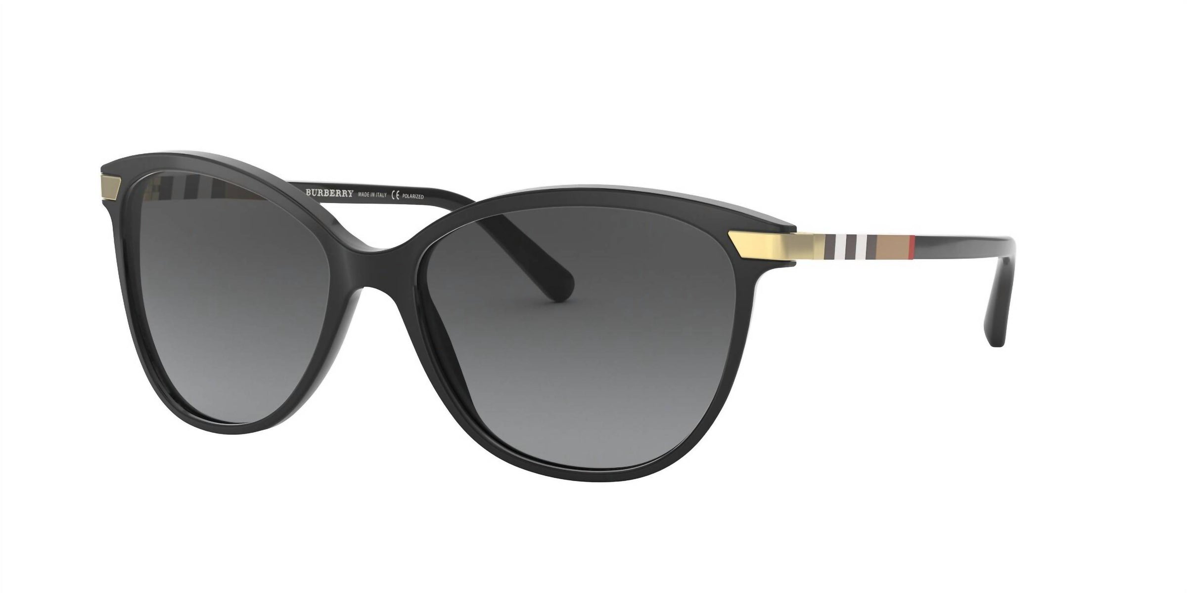 Burberry - Cat Eye Polarized Sunglasses - Be4216 3001t3 57-16