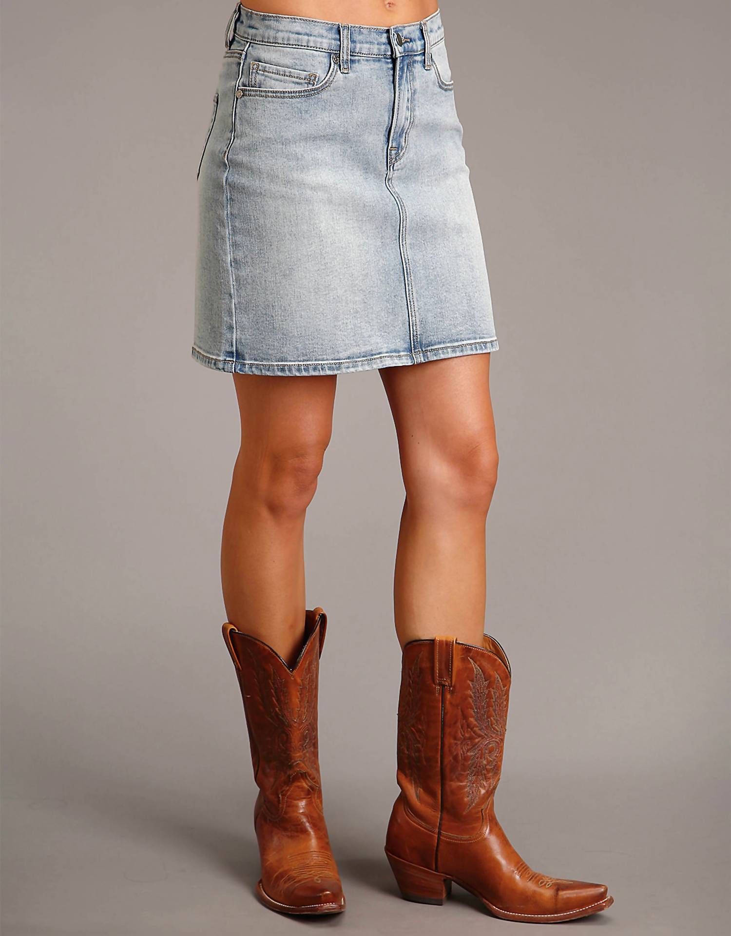 Stetson - Stretch Denim Skirt