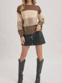 Bluivy - Color block Sweater