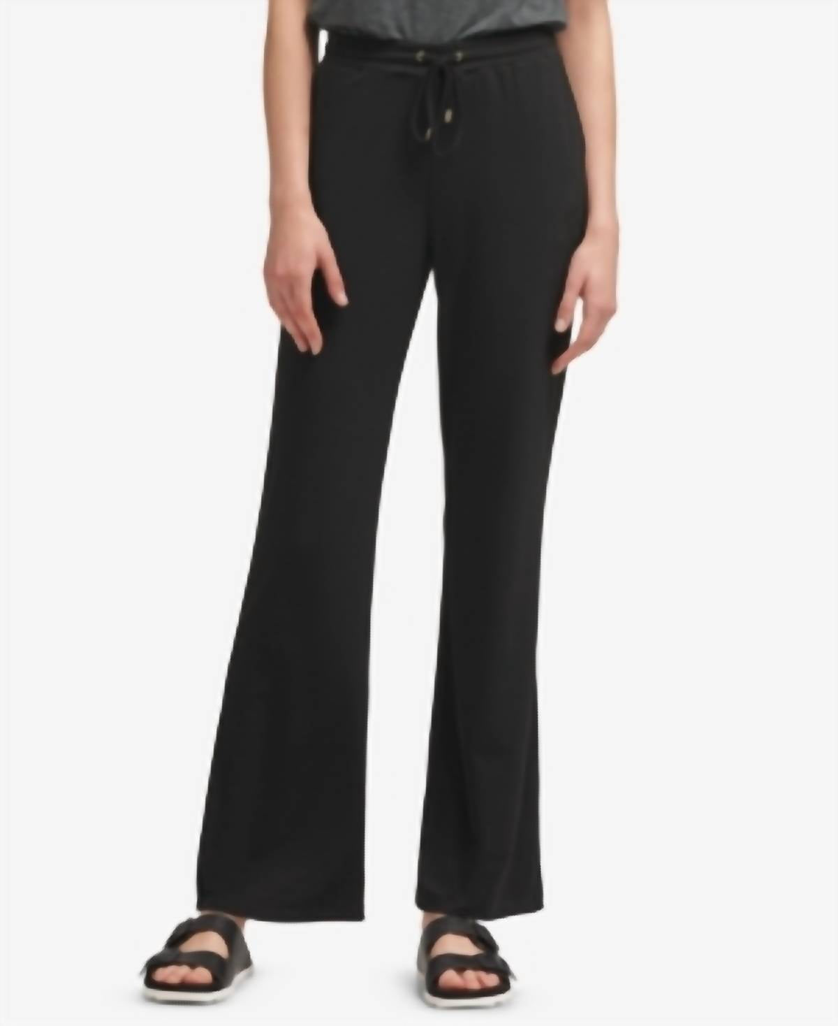 Dkny - Wide Leg Pull On Pants