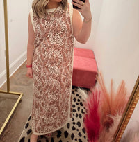 Entro - Jersey Knit Midi Dress