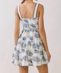 Pretty Follies - Floral Mini Dress
