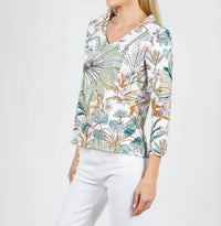 Hinson Wu - Renee Three Quarter Sleeve Knit Top