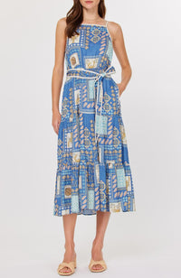 Current Air - Square Neck Midi Dress