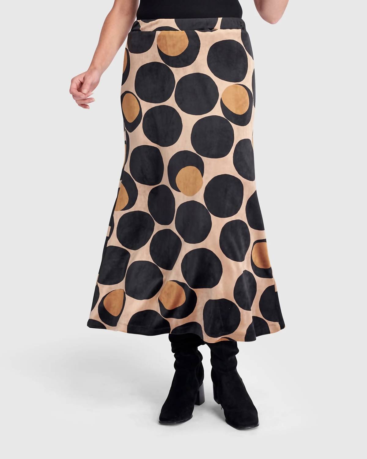 Alembika - Velvet Circle Skirt