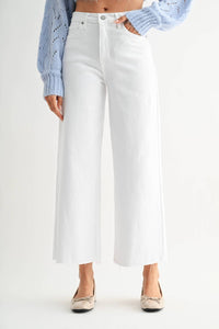Just Black Denim - Women's Scissor Cut Wide Leg Jeans