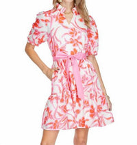 Joy Joy - Split Neck Flounce Dress
